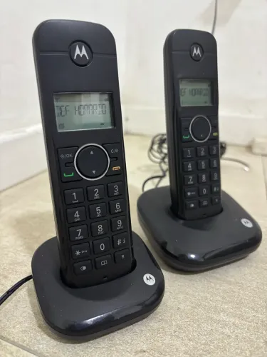 Telefone fixo Motorola com ramal