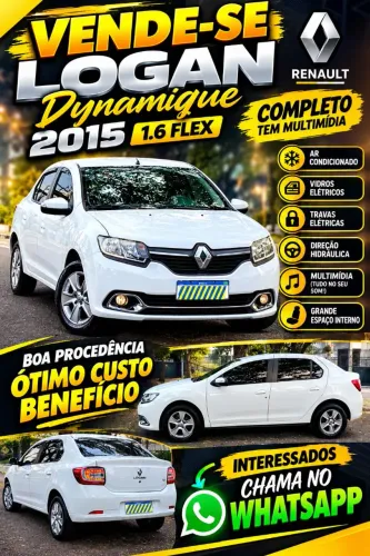Renault Logan Dynamique Hi-flex 1.6 8V 4P 2015