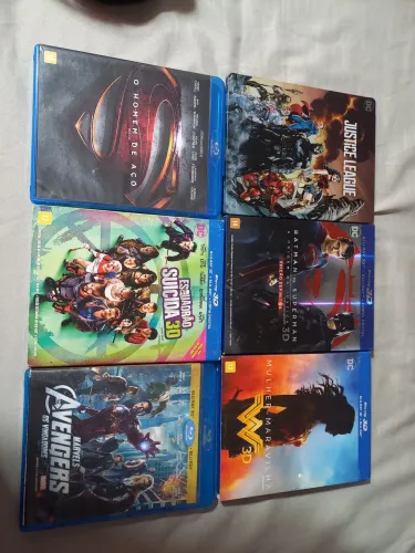 Blu-ray filmes Heróis colecao