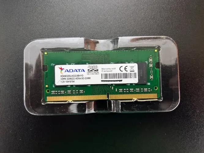 Memória Notebook 4GB DDR4 3200Mhz Adata