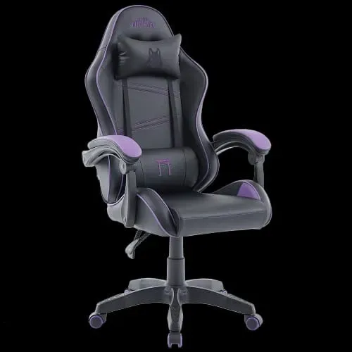 Cadeira Gamer Ninja Yako (Preta e Roxa)