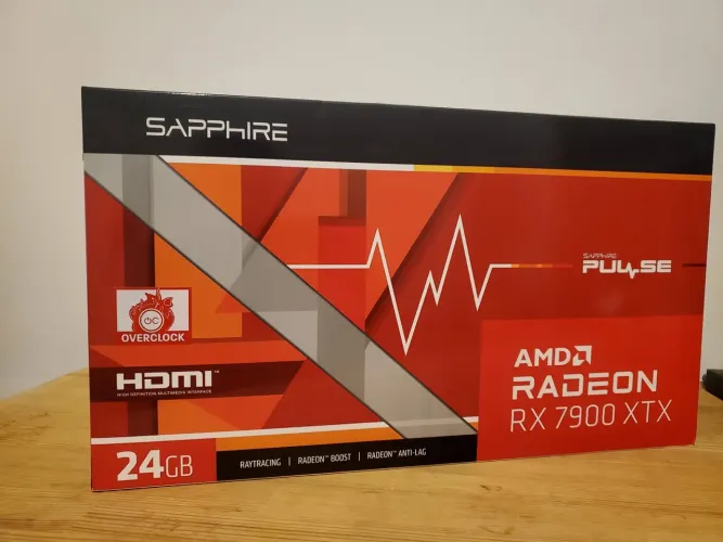 Placa de Vídeo RX 7900XTX 24GB Sapphire pulse