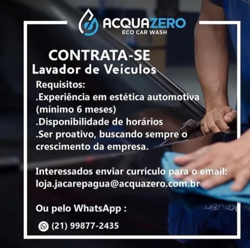 Lavador de veículos