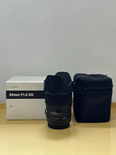 Lente Sigma 35mm f/1.4 DG HSM Art para Canon EF