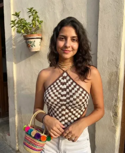 Cropped crochê