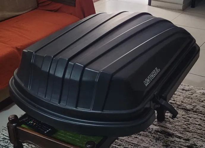 Bagageiro maleiro de teto carro<br>Motobul 300 litros p