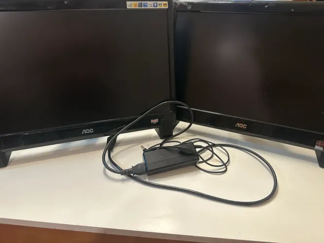 Carcaça / Sucata All-in-One AOC M2011 CA201MA 20" ? NÃO dá vídeo ? p/ peças (2 unid.)