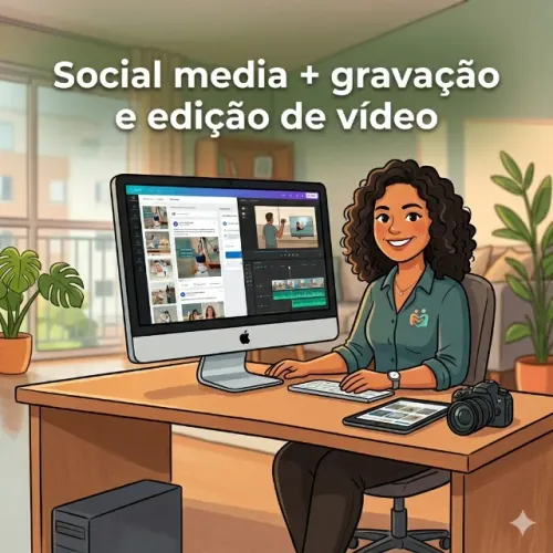 Social Media / Gravação e edição de vídeo