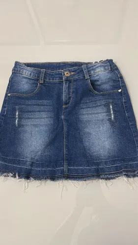 Saia jeans da marca Marisol à venda