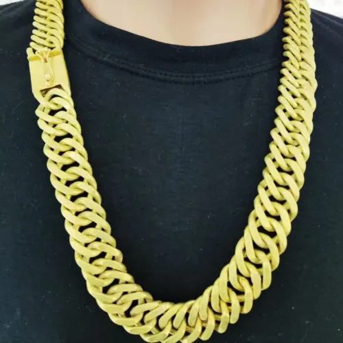 VENDO CORDAO DE MOEDA ANTIGA BANHADA A OURO 18K