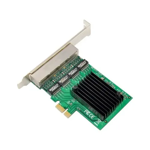 Placa de rede 4x 1Gb PCIe x1