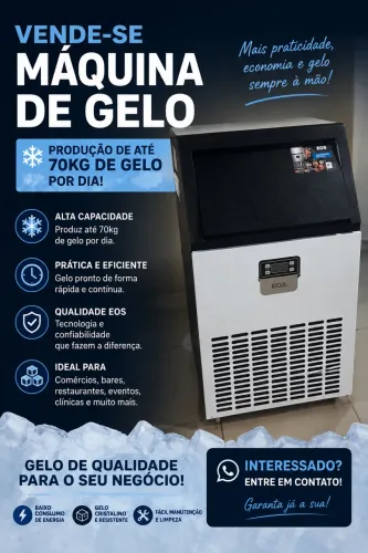 Máquina gelo EPS ice compact