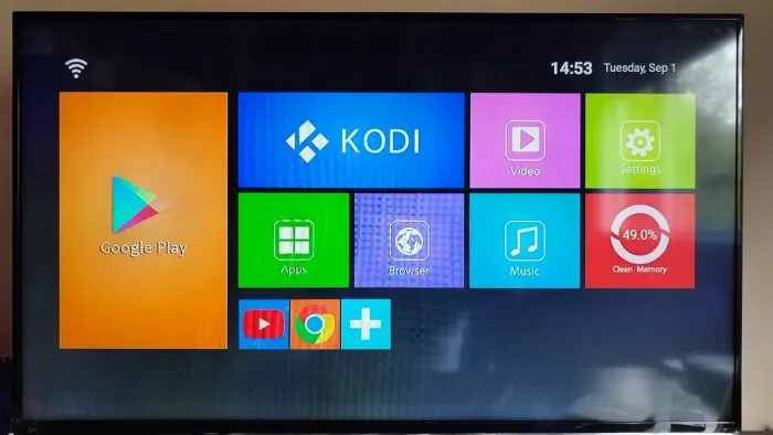 Smart TV LED Samsung de 40 pol.