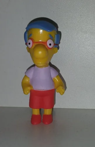 BONECO MINIATURA OS SIMPSONS MILHOUSE