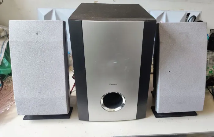 Kit com 3 caixas de som Pioneer