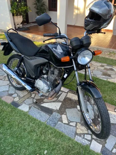 Honda CG 125 Fan ES 2009 - Revisada, pneus novos
