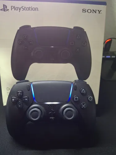 Controle Sony DualSense PS5 - Preto - Excelente Estado Original