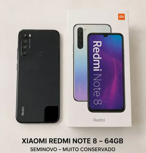 Xiaomi Redmi Note 8 (SEMI-NOVO) 