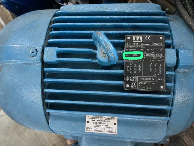 Motor de 10 cv