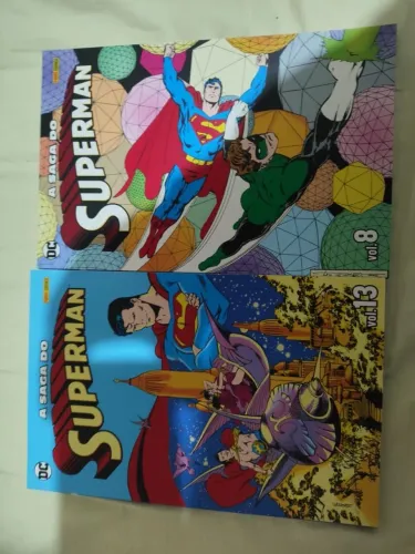 A Saga do Superman Vol 8 e 13