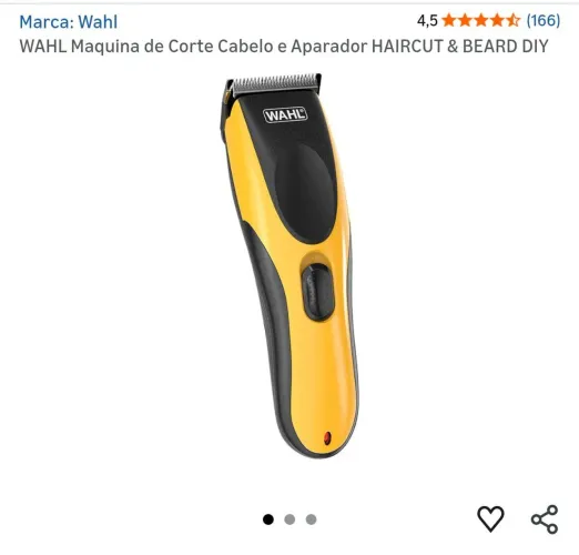 Máquina de corte de cabelo Wahl nova na caixa nunca usada
