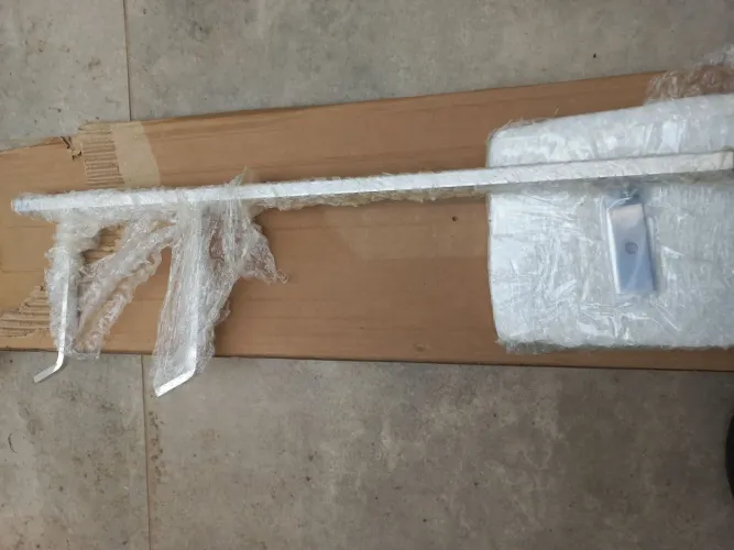 Suporte papel higiênico móvel cromado