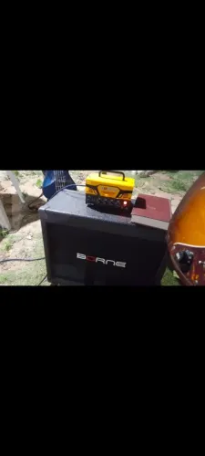 Amplificador borne mob t30 com caixa 1x12 