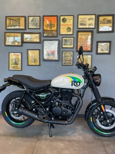 Royal Enfield Hunter 350 Brazil Wite 2026/2027