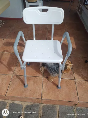 Cadeira de banho alumínio