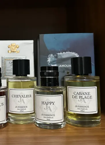 Kit 3 perfumes JA essence (2 de 100ml 1 de 50)