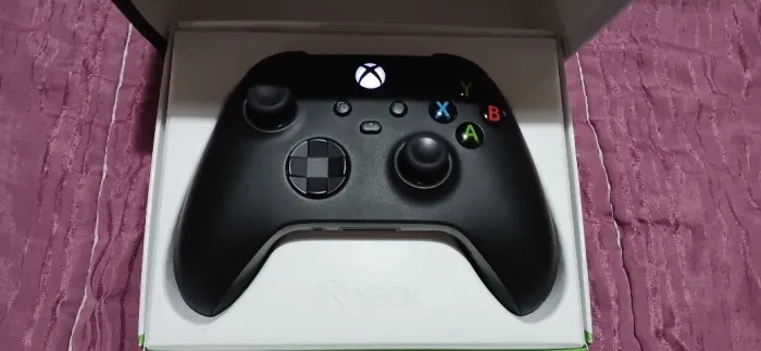 Controle Xbox Series X|S Carbon Black Original ? Conservado