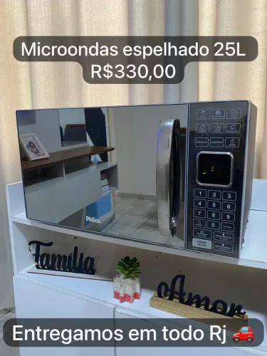 Microondas espelhado