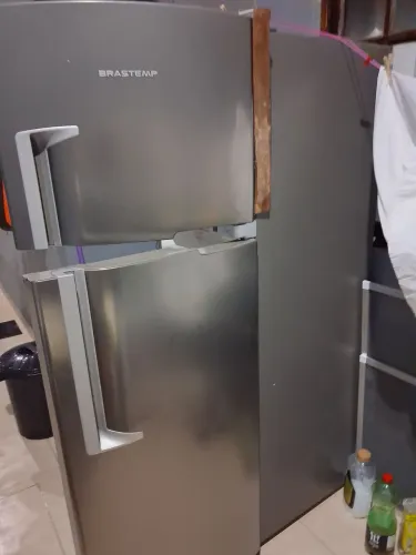 Geladeira brastemp frost free motor queimado...itens internos novos e originais