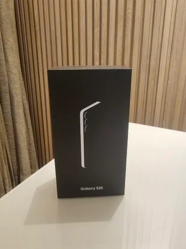 GALAXY S25 256GB/12GB LACRADO E NOTA FISCAL