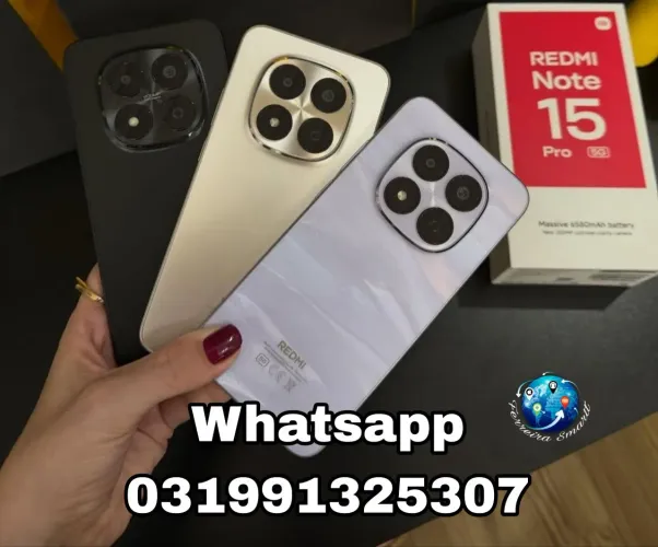 Note 15 Pro 5G Xiaomi Novo Lacrado com Garantia e Brindes 