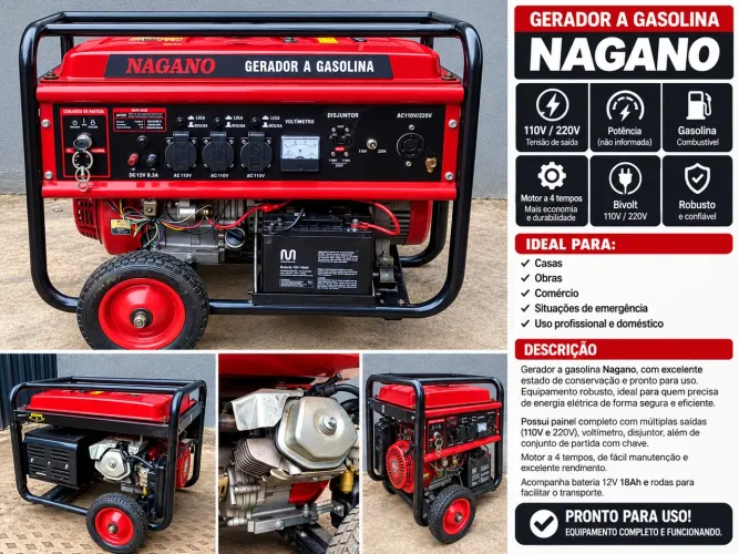 Gerador a Gasolina 