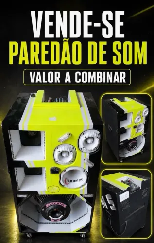 Caixa de som Bob pouca usada