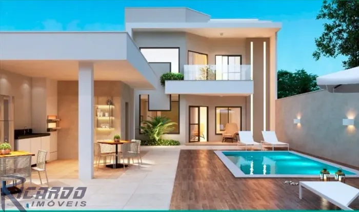 Casa duplex à venda com espaço gourmet, piscina no Itapebussu, Guarapari ES.