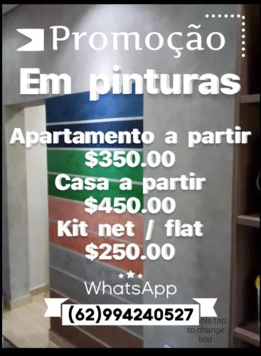 Pintor imobiliário devolução com garantia