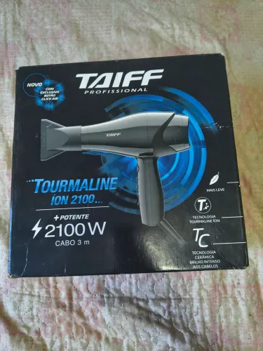 Secador de cabelo Tourmaline Íon Taiff Profissional