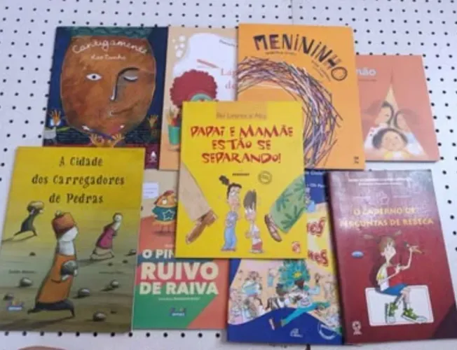 Kit 8 livros infanto juvenil