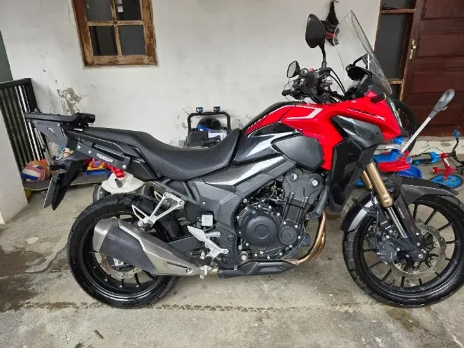 CB 500X 2024 IMPECÁVEL | 4.880 KM | ÚNICO DONO | TODA PROTEGIDA