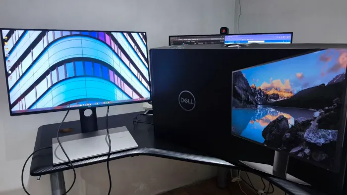 Monitor Dell UltraSharp U2720Q 4K 27" USB-C 90W Na Caixa (Leia O Anúncio)