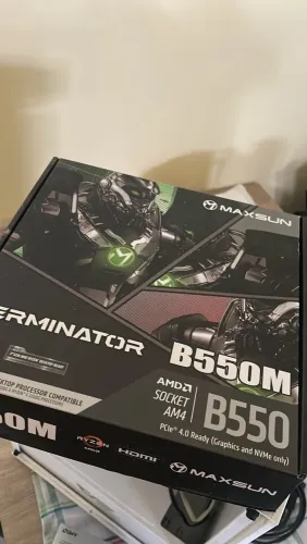 Placa mãe b550m maxsun terminator