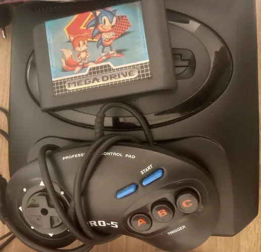 Mega Drive III Tectoy + Jogo Sonic 2 + Controle