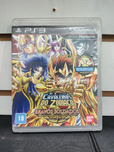 Jogo Cavaleiros do Zodíaco Bravos Soldados PS3 - Mídia Física