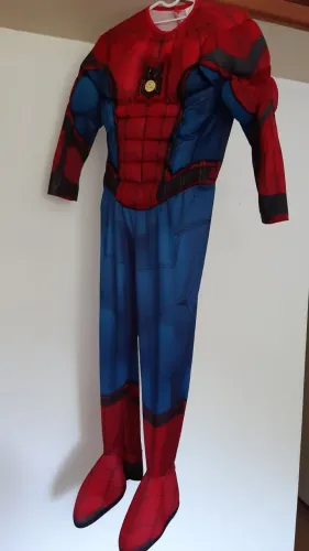 Fantasia Homem de Ferro Iron Man Original Disney Infantil