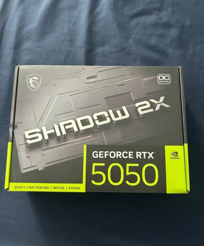 Placa de vídeo MSI GeForce RTX 5050 com 8GB de memória GDDR6