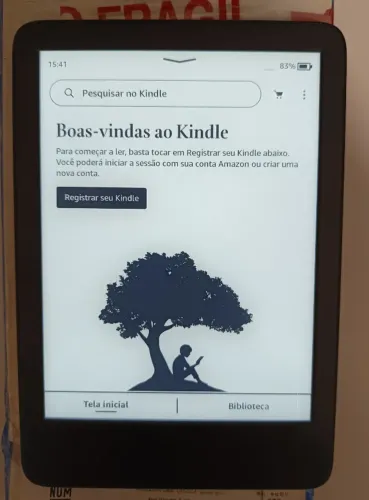 Amazon Kindle 11ª Geração - 2022 - 16GB - Preto - Caixa e Manuais
