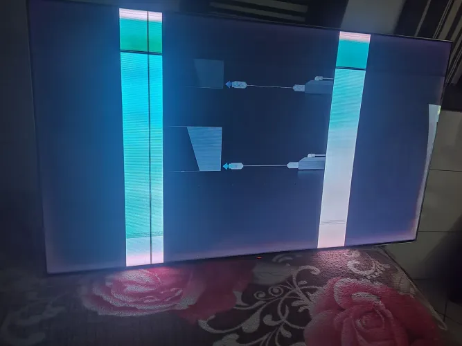 Tv smart 55" 4K peças